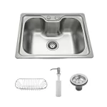 Cuba Pia Cozinha Gourmet Aço Inox Luxo com Acessórios – Tubrax Cinza