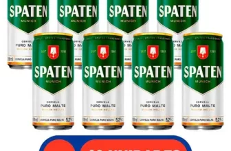 Cerveja Munich Helles Puro Malte Lata 269ml 40 Unidades Spaten