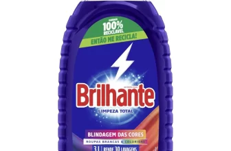 Leve 3, Pague 2 – Detergente Líquido Brilhante Roupas Brancas E Coloridas 3L