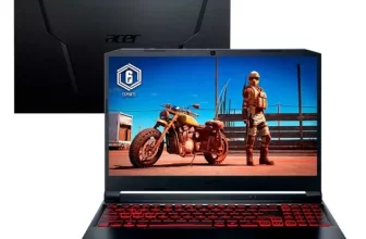 Notebook Gamer Acer NITRO 5 AN515-45-R91A AMD Ryzen 5 8GB 256 GB SSD Tela 15,6″ Full HD Windows 11