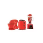 Kit Essencial I: Liquidificador Power Mix, Batedeira Chef e Fritadeira Easy Fry Arno 220V