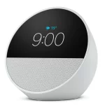 Novo Echo Spot com Alexa (2024) | Despertador inteligente com som vibrante | Cor Preta