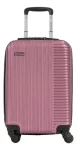 Mala De Viagem Bordo Classy 20 Com Rodas 360° 38 L Rosa-claro Sestini