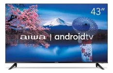 Smart Tv Aiwa 43 Android Full Hd Borda Ultrafina Hdr10 Dolby Áudio Aws-tv-43-bl-02-a