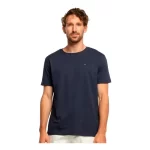 Camiseta Tommy Hilfiger Masculina Essential Azul Marinho