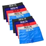 Kit 10 Cuecas Boxer Em Microfibra Adulto Lisa Premiun
