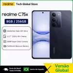 Realme C75x Smartphone Versão Global 8GB 256GB 6.67