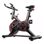 Bicicleta Ergométrica Fitness Spinning Preto E Vermelho Cor Cor Preto E Vermelho