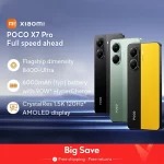 【Estreia mundial】POCO X7 Pro Versão Global Smartphone Dimensity 8400-Ultra 6000mAh 90W Carga 50MP câmera com OIS 120Hz NFC 5G – AliExpress