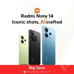【Estreia mundial】 Versão global Xiaomi Redmi Note 14 MediaTek Helio G99-Ultra 108MP AI Camera 5500mAh 6,67