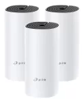 Kit de Roteadores Sistema Wi-fi Mesh Ac1200 Deco M4 (3-pack) Cor Branco/Preto Tp-link bivolt