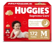 Fralda Supreme Care M – 172 Unidades Huggies
