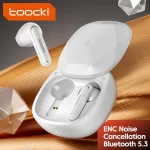Toocki rd20 tws fones de ouvido sem fio bluetooth 5.3 enc cancelamento ruído 3d estéreo alta fidelidade som controle toque suporte conexão separada – AliExpress 44