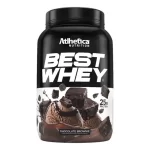 Best Whey Protein Brownie Chocolate 900g Proteína 25g Atlhetica Nutrition
