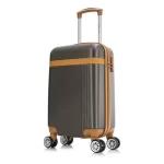 Mala De Viagem Pequena De Bordo Bruges Swiss Move Marrom