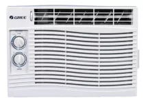 Ar Condicionado De Janela Gree 7.000 Btus/h Frio Monofásico Mecânico Branco Gjc07bv-a6nmnd1a 127v