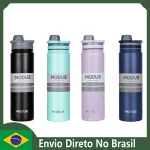 Aço Inoxidável Isolado Café Thermos, Vacuum Flask, Sports Fitness Water Garrafa, 750ml – AliExpress 15