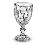 Jogo De Taças Diamond Vidro Taça De Vinho 340 Ml 6 Pçs