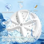 Mini Máquina de Lavar Roupas Panos Toalhas no Balde Portátil Ultrassônica Lavanderia USB – AliExpress