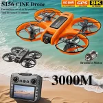 Novo drone s156 original 8k wifi gps profissional hd fotografia aérea aeronaves de controle remoto hd câmera dupla quadcopter brinquedo uav – AliExpress