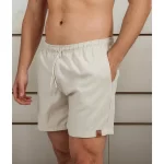 Short De Linho Masculino Bermuda Leve Praia Verao Novidade