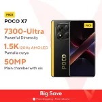 Estreia mundial poco x7 versão global smartphone dimensão 7300-ultra 6.67