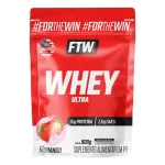 Whey Concentrado Ultra Protein Refil 900g Sabor Morango – Ftw