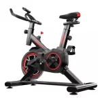 Bicicleta Ergométrica Fitness Spinning Preto E Vermelho Cor Cor Preto E Vermelho