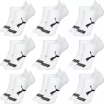 Kit 9 Pares Meias Puma Sapatilha Cano Baixo Algodão Original
