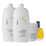 Kit Alfaparf Semi Di Lino Diamond – Sh + Cond + Másc + Óleo