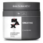Creatina Max Titanium Monohidratada Em Pó Pote 300g Creatina Po Sem Sabor