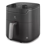 Air Fryer Fritadeira Elétrica Sem Oleo Electrolux Rita Lobo 5,6l 8 Receitas Pré-sugeridas Timer 60 Minutos Desligamento Automático Cesto Removível Antiaderente 1400w Cinza Eaf40 110v
