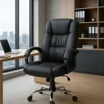 Cadeira Executiva Presidente Ergonômica Reclinável Luxuosa