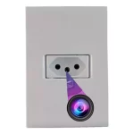 Tomada Com Câmera 2k Wi-fi Monitoramento Interno