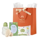 Kit Mamãe E Bebê Natura Colônia + Sabonete 02un + Lenço 16un