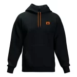 Moleton Capuz Blusa De Frio Lisa Cordão Neon Canguru Macio