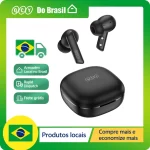 QCY HT05 ANC fone de ouvido sem fio 40dB cancelamento de ruído Bluetooth 5.2 fone de ouvido 6 microfone ENC HD chamada TWS fones de ouvido modo de transparência – AliExpress 44