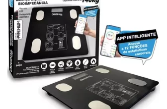 Original Line Premier Balança Corporal Digital Até 140kg Cor Preto