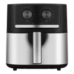 Fritadeira Air Fryer 5,5l Cyclone Preto E Inox Midea 127v