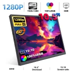 ZSUS-Monitor portátil de luz azul baixa para Xbox, PS4, PS4, 5 Switch, Celular, PC, Extensão Loptop, 10.5