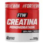 Creatina Monohidratada 100% Pura Pote 300g – Ftw