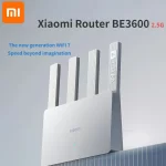 Xiaomi roteador be3600 wifi 7 banda dupla qualcomm quad-core aceleração de jogos 3570mbps duplo wan lan malha repetidor de rede vpn – AliExpress