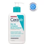 Gel De Limpeza Acne Control 340g Cerave Para Pele Oleosa A Acneica De Dia E Noite
