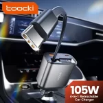 Toocki 105W Carregador de carro 4 em 1 Cabo retrátil PPS QC PD 30W Carregador rápido de telefone para carro para iPhone 15 14 13 Pro iPad Samsung S23 – AliExpress 34
