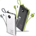 Power Bank 20.000mah Carregador Rápido Com Display Portátil