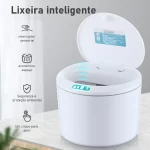 Lata de lixo sensor de toque automático lata lata de lixo,Lixeira Inteligente com Sensor Infravermelho, Lixeira sem Contato 3L – AliExpress 15