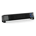 Caixa De Som Kisonli Vibestrike X2, 6w, Usb, Preto