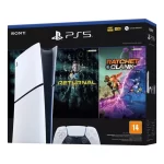 Console Sony Playstation 5 Digital Slim 1tb Branco + Jogos Returnal E Ratchet & Clank + Controle Sem Fio Dualsense Branco