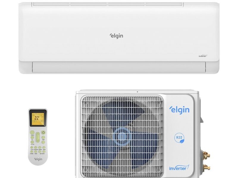Ar Condicionado Elgin 12000 BTUs 45HJFE12C2CF – Inverter Eco III, Wi-Fi, Interno + Externo Frio 220V