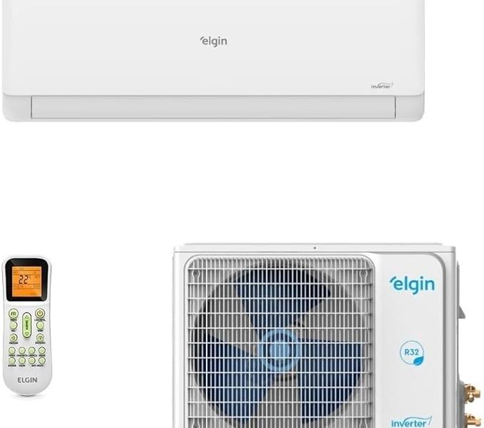 Ar-Condicionado Split HW Elgin Eco Inverter II Wi-Fi 24.000 BTUs R-32 Só Frio 220V
